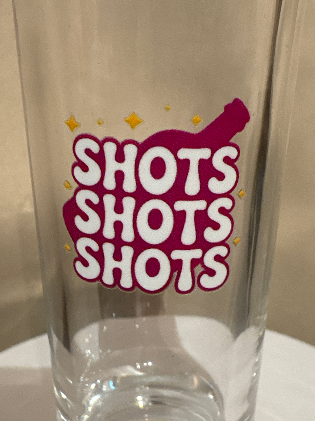 Shots Shots Shots! Shot Glass