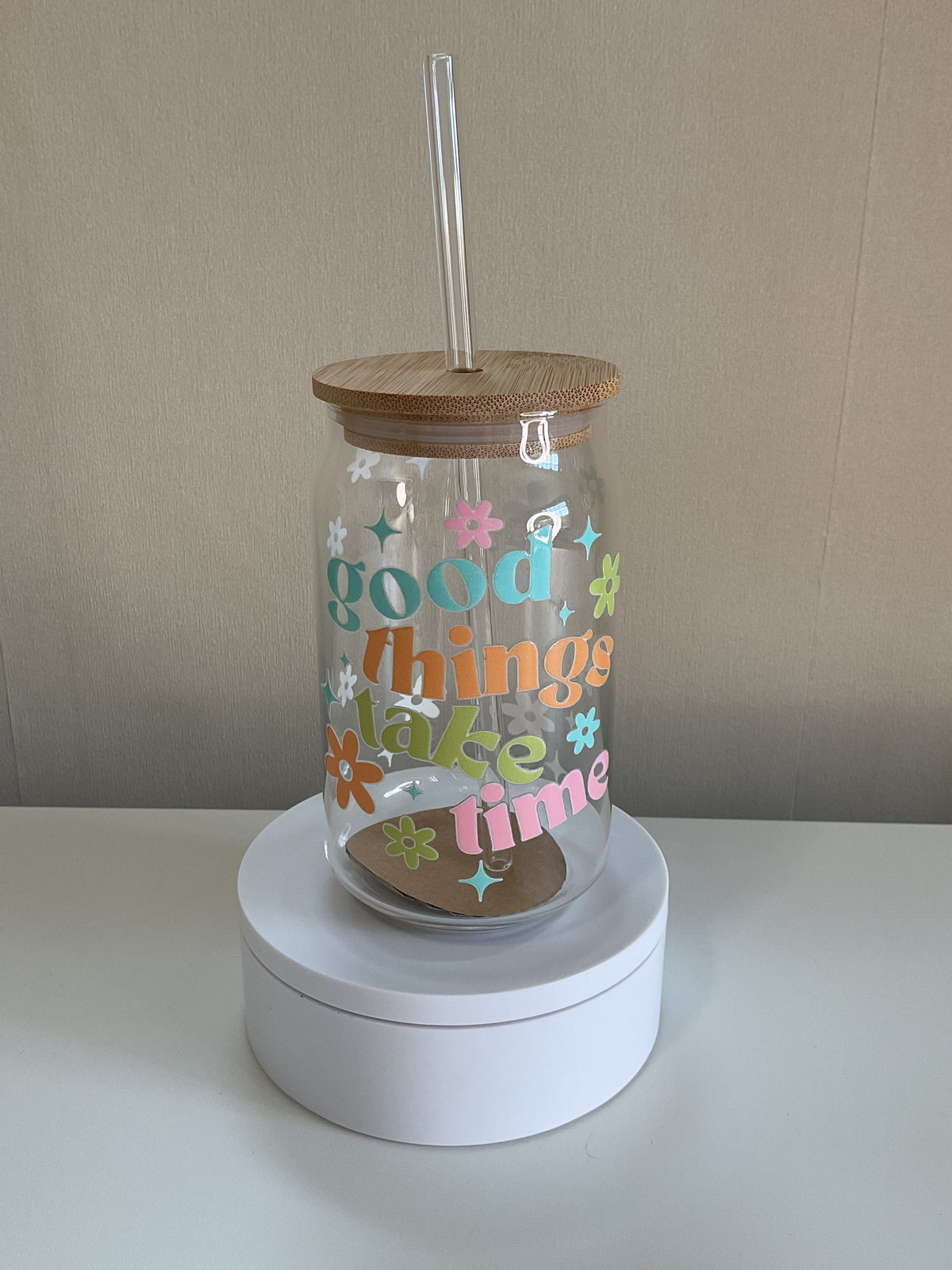 Good thing take time - Libbey glass