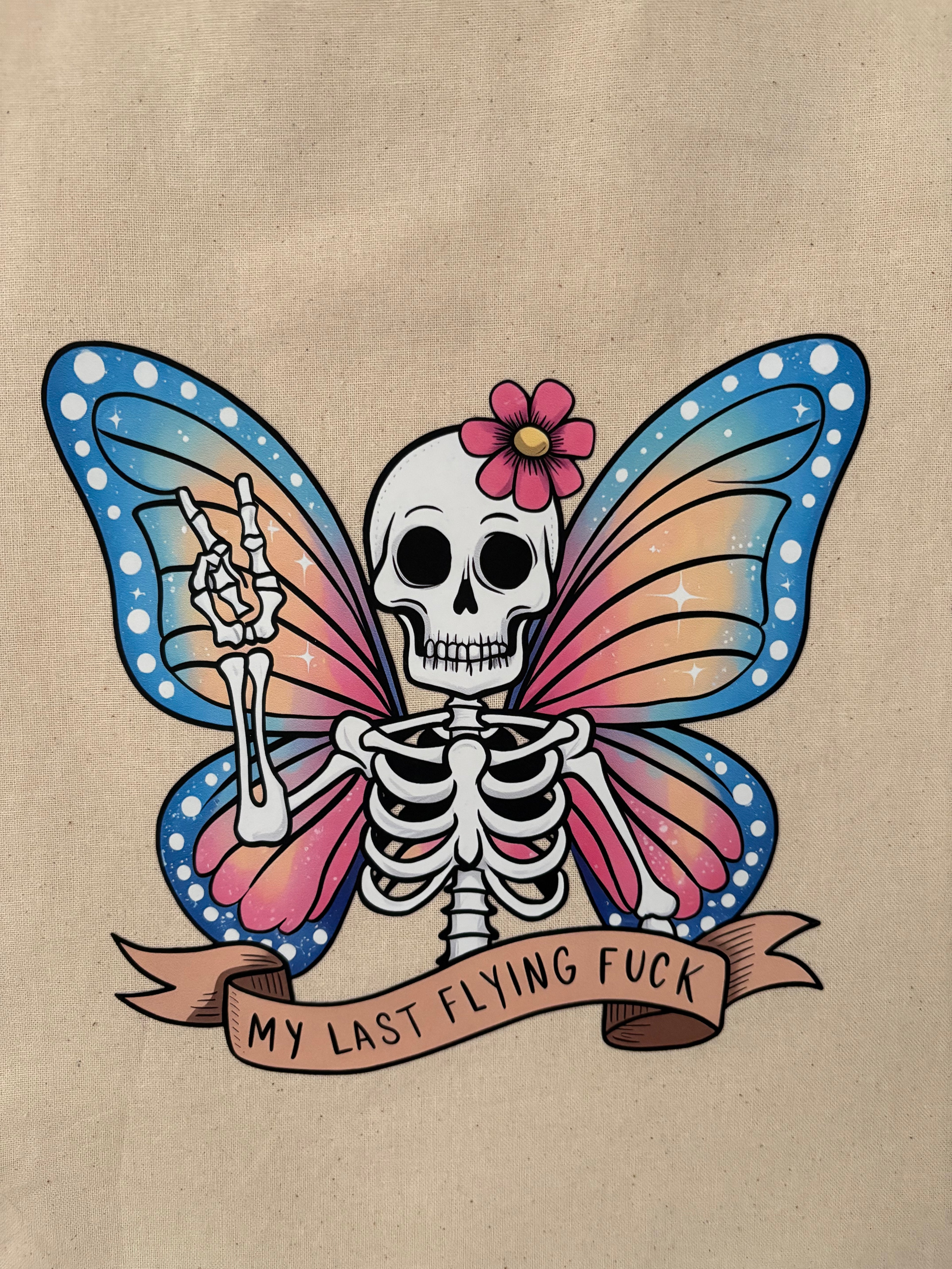 Flying Fuck Tote Bag