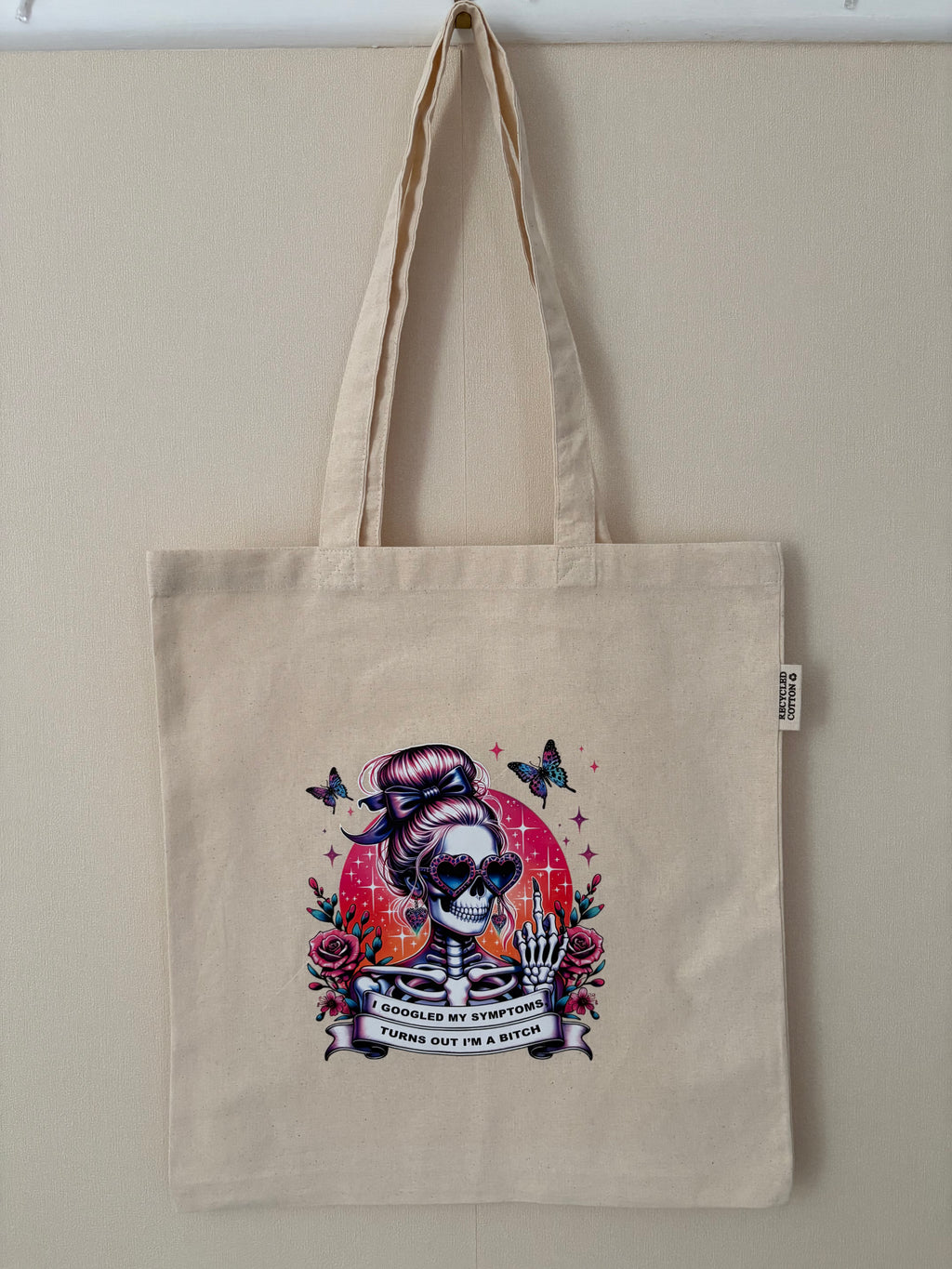 Googled My Symptoms Tote Bag