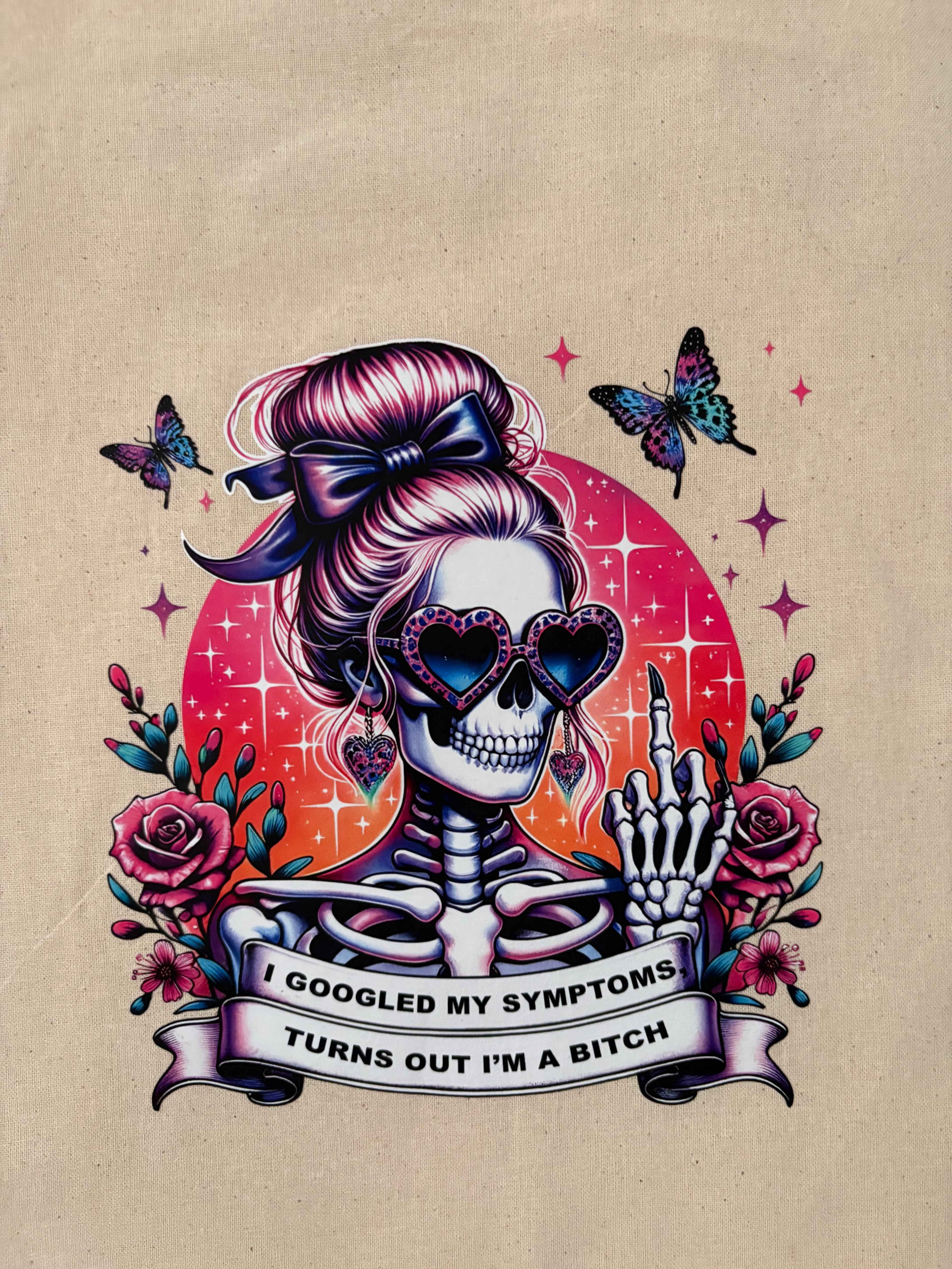 Googled My Symptoms Tote Bag