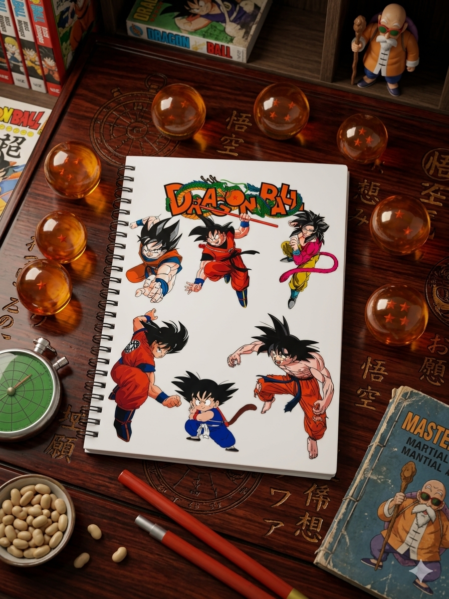 Dragonball notebook