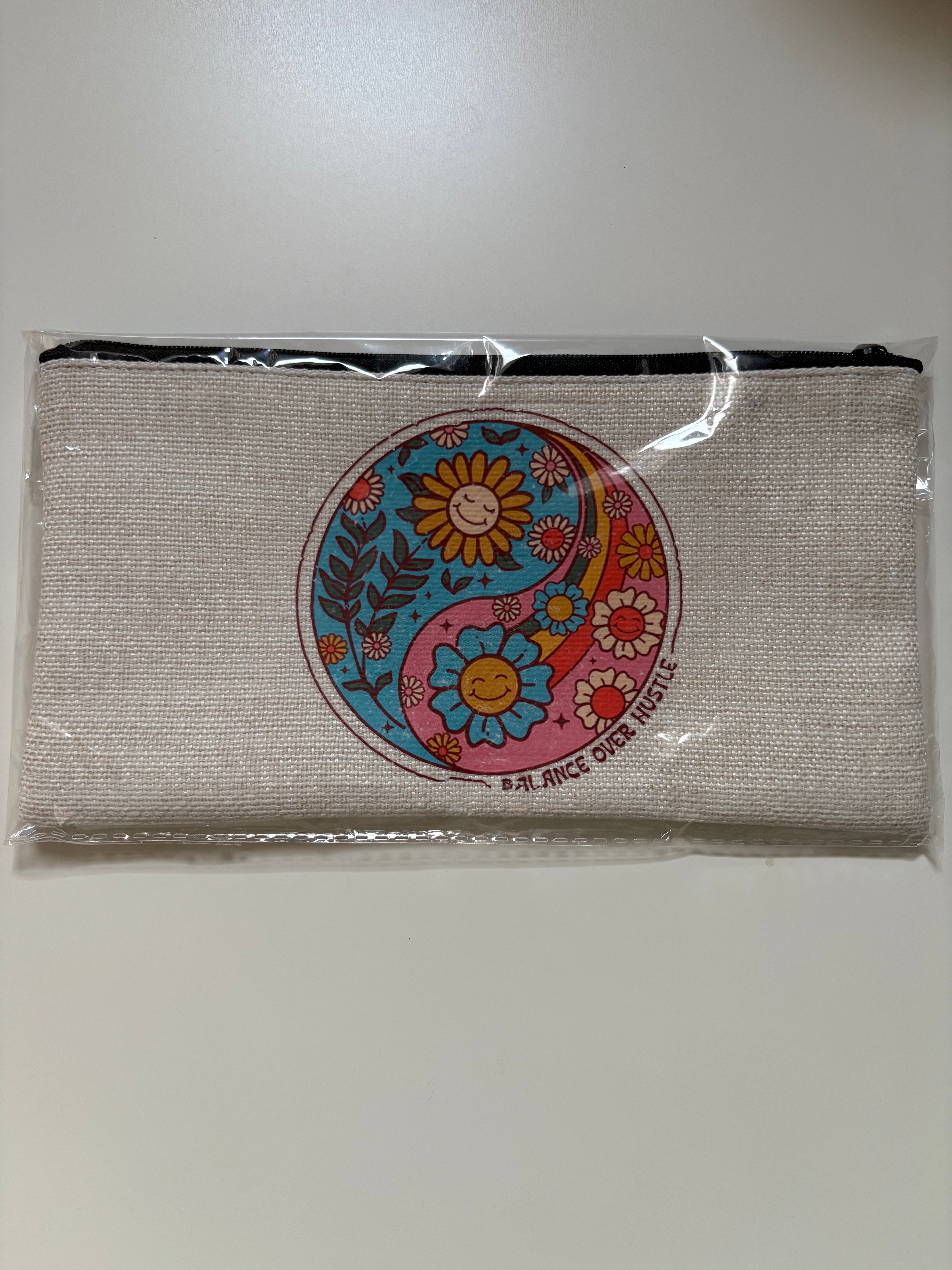 Balance over hustle - accessories pouch