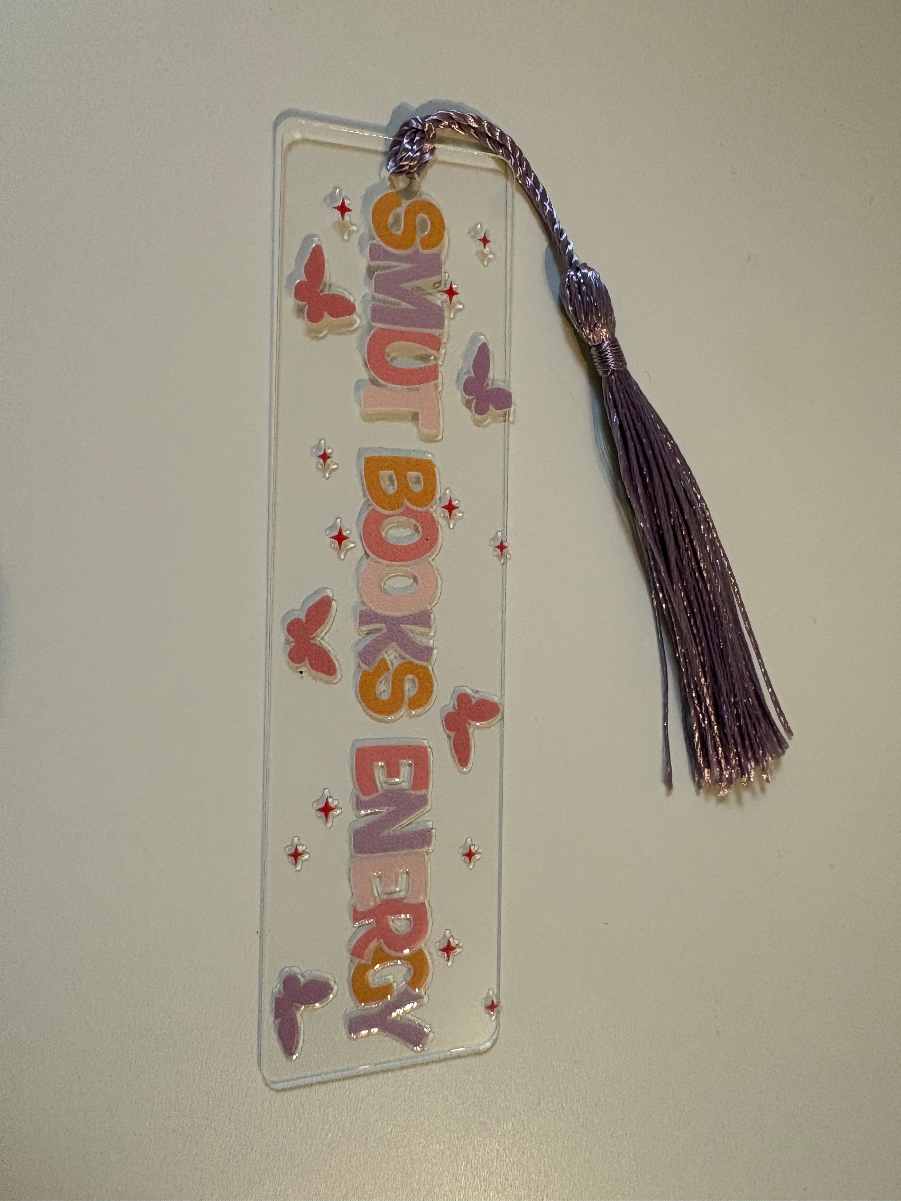 Smut Books Energy Bookmark