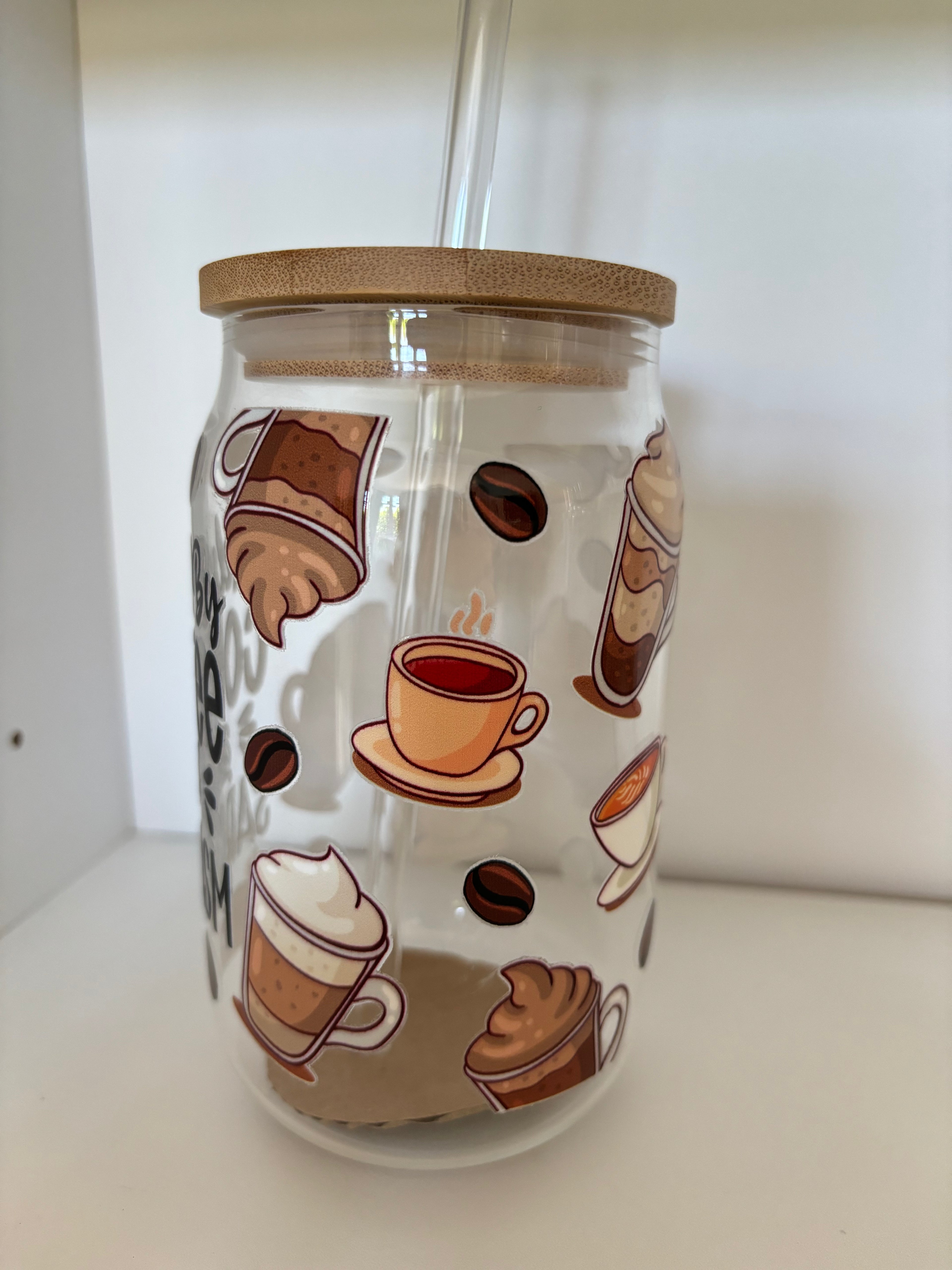 Fueled by coffee & sarcasm - libbey glass